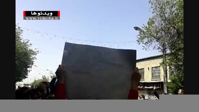 فیلم/ استقبال از روحانی در شیراز