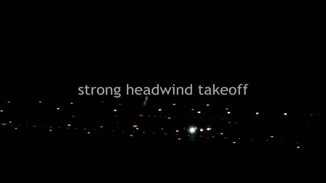 تیک آف زیبای CRJ-900 در شرایط (باد روبرو)Head Wind