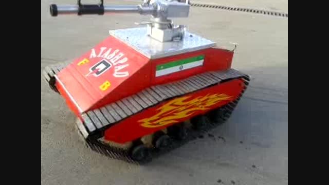 ربات آتشنشان شیراز