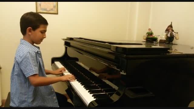 پیانو کودک-8ساله-خوابهای طلایی-شایان شایگان-پیمان ج