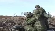 حرکت خنده دار سربازان روسی