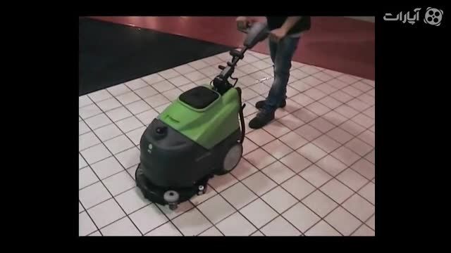 روبات های شستشو چطور کار میکنند,اسکرابر کف شوی زمین شوی