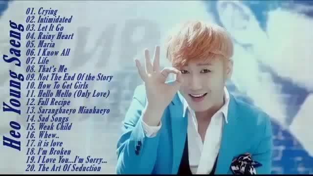 Best Songs Of Heo Young Saeng