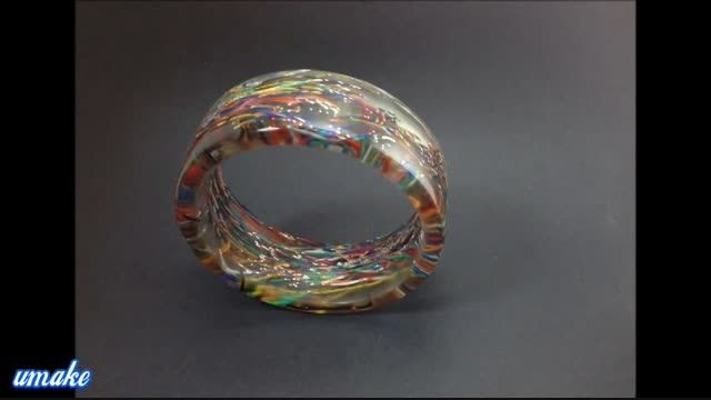 ساخت دست بند زیبا و رنگارنگ از سیم تلفن