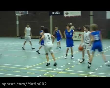 پسر ایرانی بسکتبالیست در بلژیک