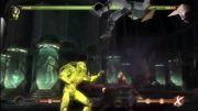 Cyrax Mid Screen Unbreakable Combo Reset With 3 Bars