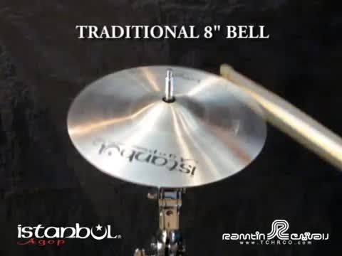 سنج دست ساز استانبول آگوپ مدل Traditional 8&quot; Bell