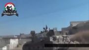 انهدام تانک تروریست ها در حلب
