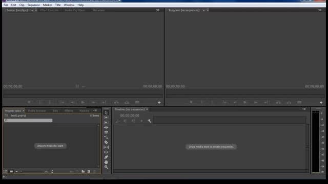 یک مونتاژ ساده با HQ - Adobe Premiere