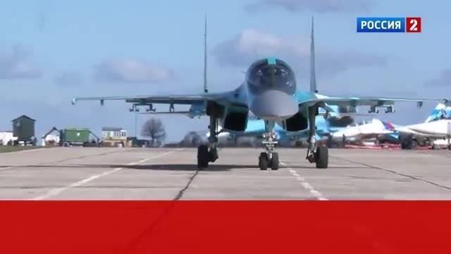 SU34 bomber vs SU27 fighter - DOGFIGHT (part 1 of 4)ENG