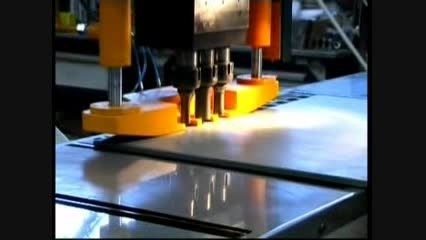 پانچ CNC هیدرولیک با 3 سمبه جهت ساخت سازه های فلزی