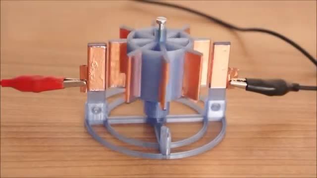 ساخت موتور الکتریکی با پرینتر سه بعدی