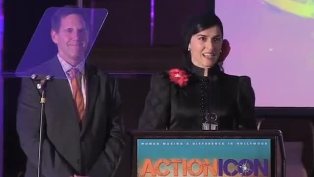 مهسا احمدی برنده جایزه برترین بدلکار زن هالیوود