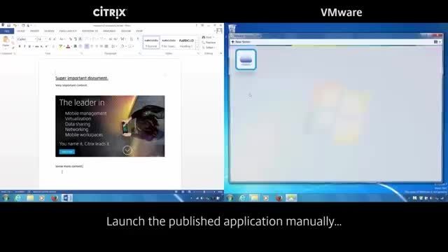مقاسیه بین Citrix XenApp و VMware Horizon