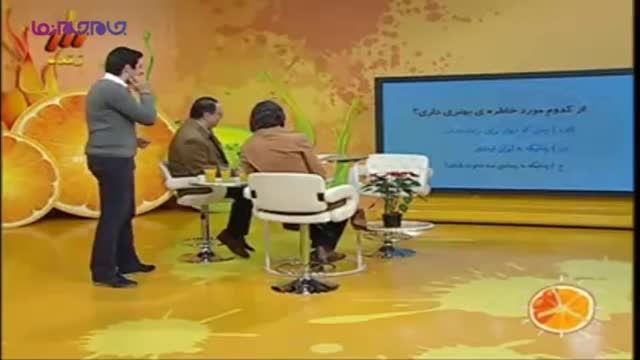 سوتی های خنده دار علی ضیا در برنامه های زنده