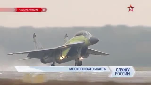 پرواز هواپیمای MiG-29K نمونه دریا پایه