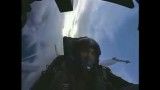 .F-18 Pilot in Flight