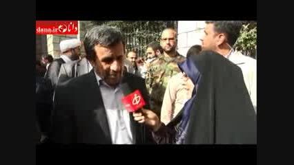 احمدی نژاد: تنها راه رسیدن به عزت ایستادگی و مقاومت است