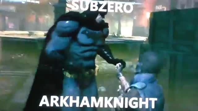 وجود سابزیرو در بازی Batman Arkham Knight