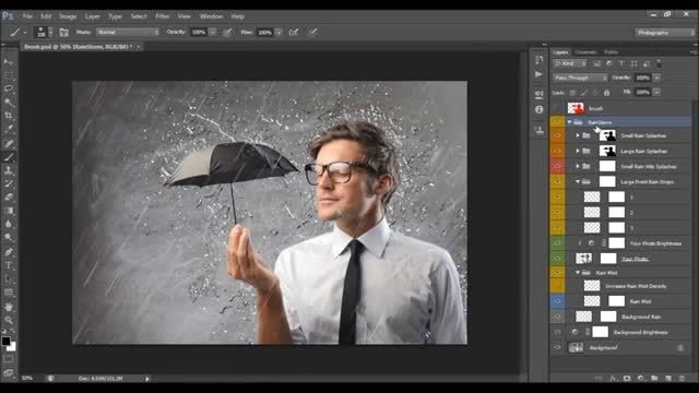 RainStorm Photoshop Action-www.graphiran.com