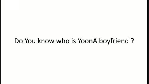 yoona boyfriend