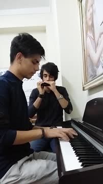 آهنگ خوشبختیت آرزومه سازدهنی و پیانو