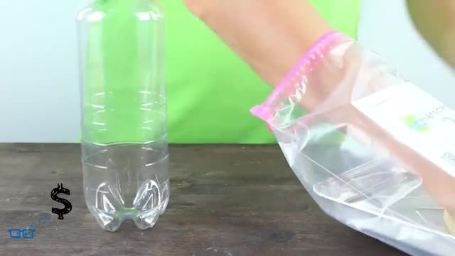 تفاوت آب بطری و آب درون بادکنک