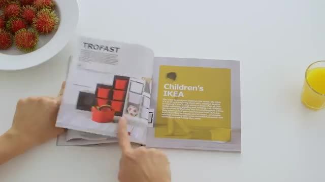 یک کتاب، تکنولوژی جدید  IKEA