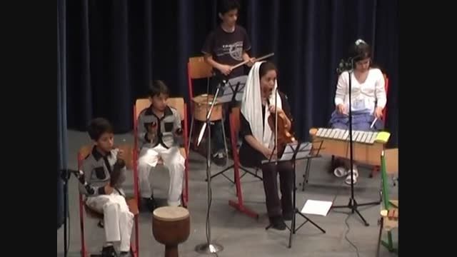 اجرای عالی کودکان از ترانه صبح-ارف آوای گل ها