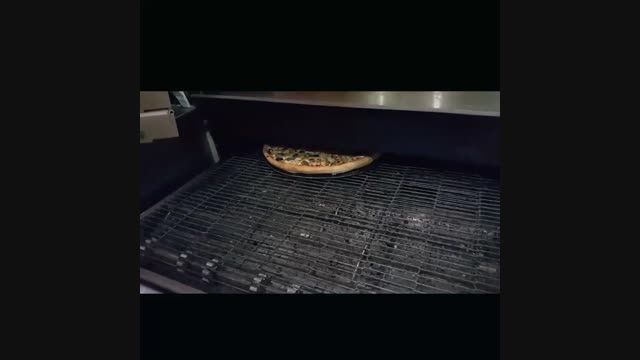 پیتزا سیب 360-فرایند پخت