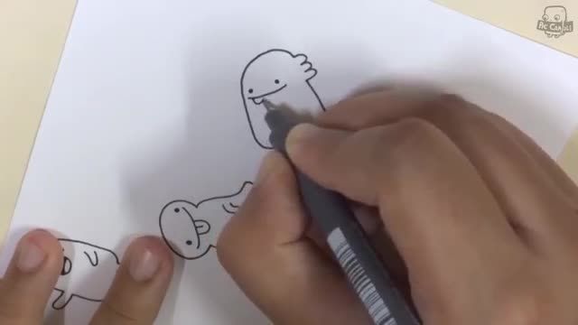 How To Draw Cute Doodle Characters_Cartoons