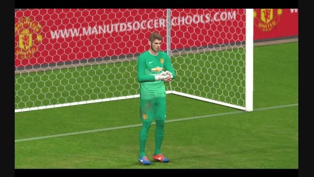 تک روی معروف مسی و مغلوب کردن de gea