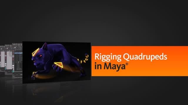 Rigging Quadrupeds in Maya 2014