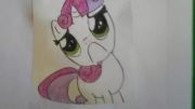 ☆یک نقاشی دیگه. این دفعه از Sweetie belle کشیدم.☆