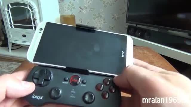 راه اندازی دسته بازی ipega روی گوشی HTC One M8