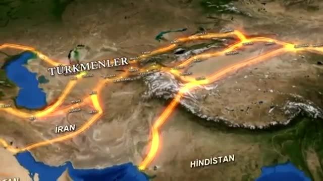 مسیر جاده ابریشم و تمدنهای ترکان باستان Silk Road