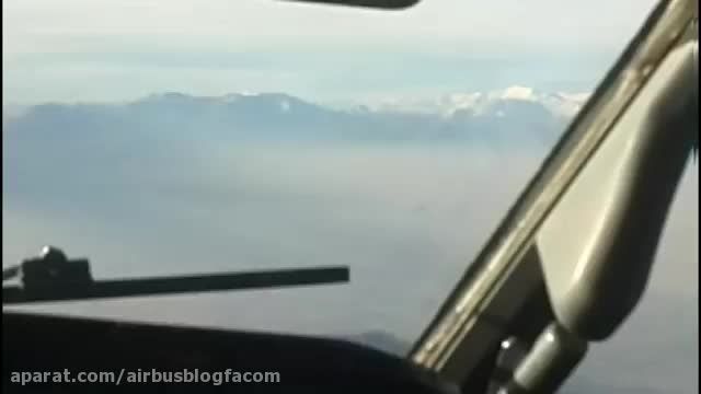 تقرب و فرود B722 هواپیمایی آسمان در فرودگاه مهرآباد