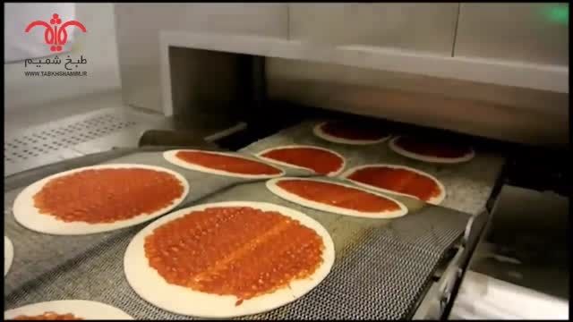 تولید پیتزا اتوماتیک