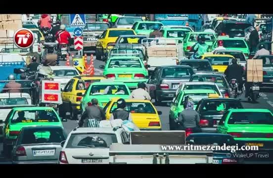 شوخی عجیب خبرنگار تلویزیون هلند با ترافیک وحشتناک تهران
