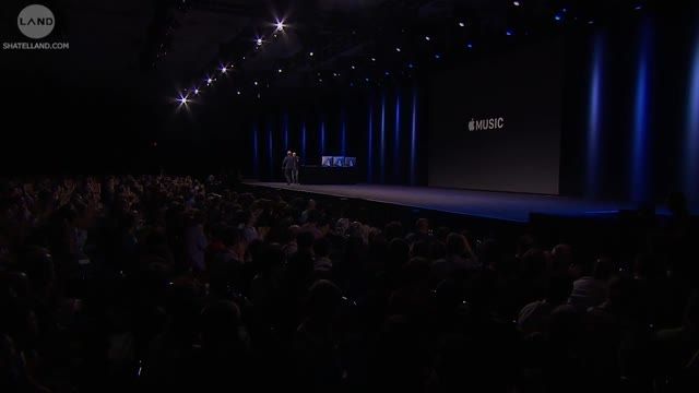 معرفی سرویس اپل موزیک در کنفرانس WWDC 2015 + زیرنویس
