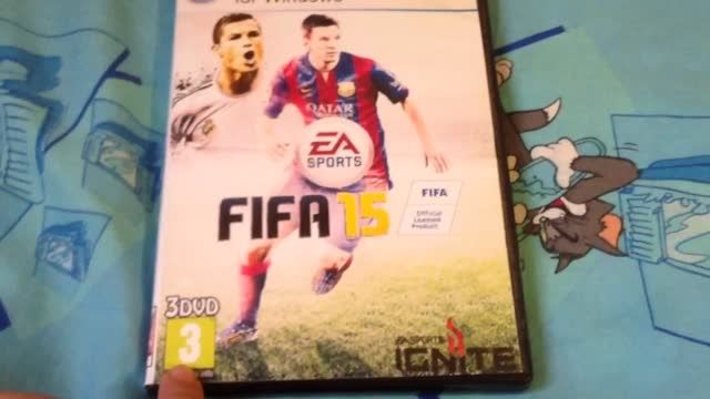 آنباكسینگ بازی FIFA 15 برای PC