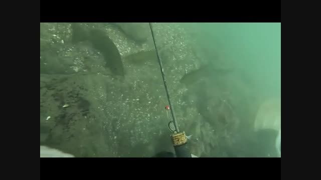 ماهیگیری زیر آب