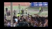 حضور مجیدی در استادیوم آزادی در بازی استقلال_ملوان