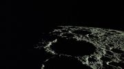 طلوع زمین از دوربین کاوشگر کاگویا (31 دسامبر 2007)