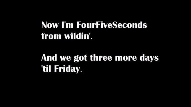 Rihanna - Four Five Seconds ft. Kanye West