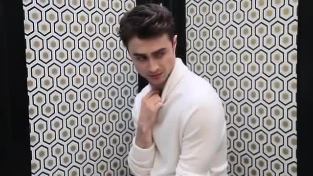 DANIEL RADCLIFFE- &#039;Out Magazine&#039; Behind The Scenes