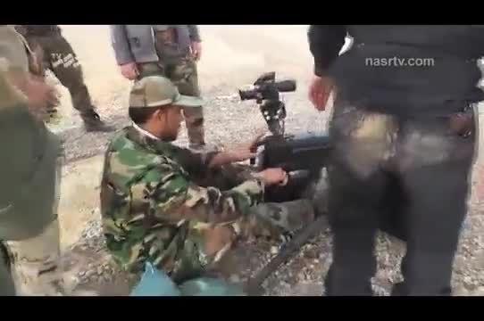 آرش در تکریت بر ضد داعش