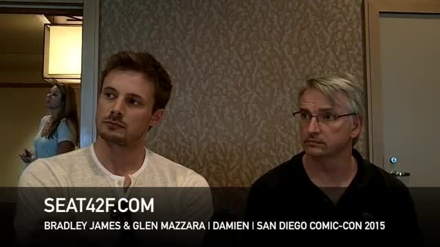 Bradley James And Glen Mazzara...Interview