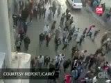 زیر گرفتن مردم مصر توسط خودروی نظامیان