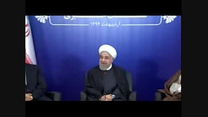 روحانی : &quot;ظریف &quot; &quot;صالحی&quot;&quot;عراقچی&quot; آلزایمر دارند